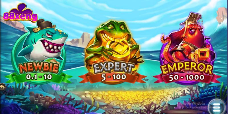 Giới thiệu về ba phòng cược có trong game đổi thưởng Ocean Emperor